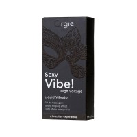Гель для массажа ORGIE Sexy Vibe High Voltage с усиленным эффектом вибрации, 15 мл