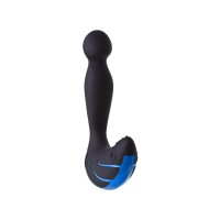 Стимулятор простаты Erotist Third, силикон, черный, 15,7 см