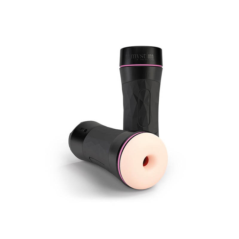 Мастурбатор Mystim OH PUSH ME Donut,TPE, телесный, 21,5 см