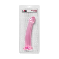 Нереалистичный фаллоимитатор Jelly Dildo XL Toyfa Basic, TPE, Розовый, 22 см