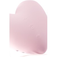 Вакуум-волновой стимулятор клитора с вибрацией Satisfyer Cutie Heart, силикон, розовый, 7,7 см