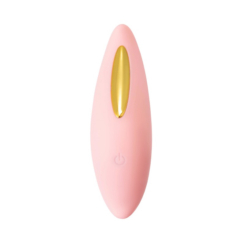 Вакуумный стимулятор Flovetta LILY, силикон, розовый, 13 см