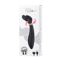 Многофункциональный стимулятор для пар Satisfyer Endless Fun, силикон, чёрный, 23,5 см.