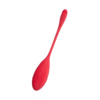 Виброяйцо Levett Alina, силикон, красное, 18 см
