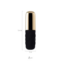 Вибромассажер Satisfyer Sparkling Darling, силикон, черный, 11,4 см.