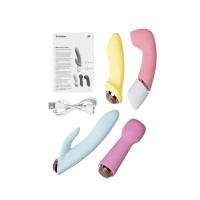 Набор вибраторов Satisfyer Marvelous Four, силикон, ассорти