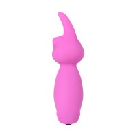 Минивибратор Eromantica PUSS, силикон, розовый, 8,5 см
