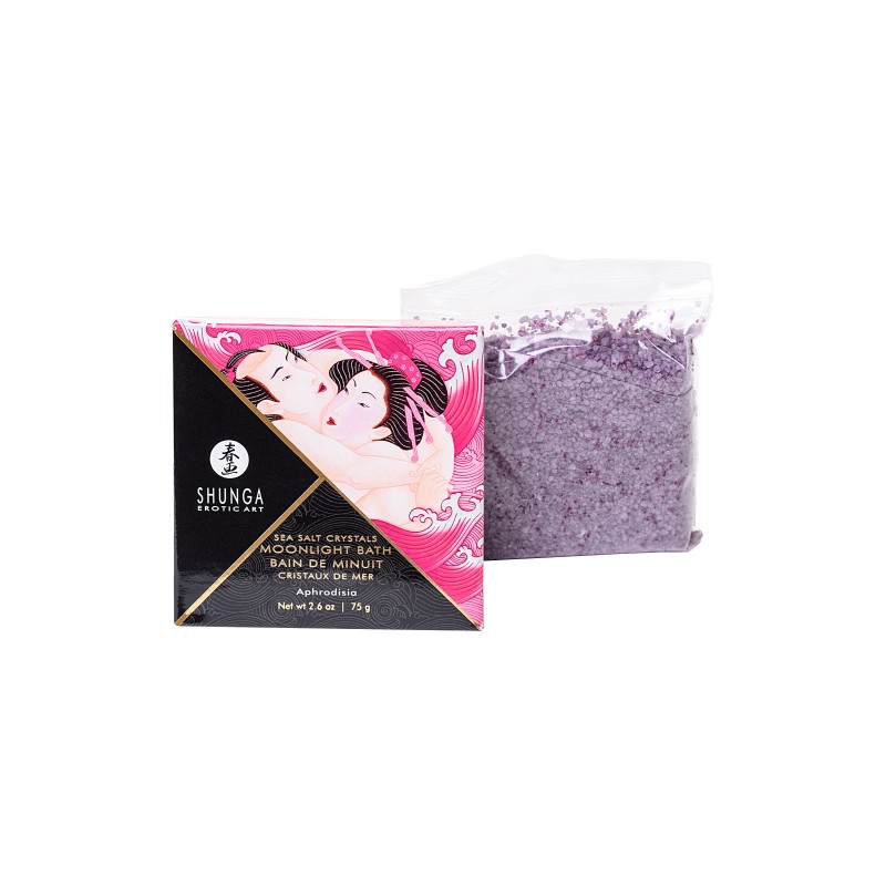 Соль Мёртвого моря Shunga Moonlight Bath "Афродизия" с лечебными свойствами, 75 гр.