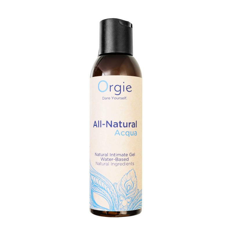 Интимный гель Orgie ALL - NATURAL ACQUA на водной основе, 150 мл