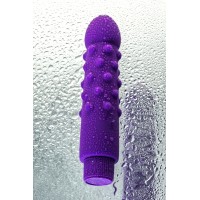 Нереалистичный вибратор TOYFA A-Toys, силикон, фиолетовый, 17 см