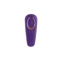 Многофункциональный стимулятор для пар Satisfyer Partner Double Classic, силикон, фиолетовый,18,5 см