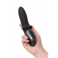 Фото  Анальный вибратор с нагревом Satisfyer Hot Passion Connect App, силикон, черный, 18 см