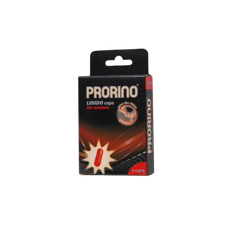 Энергетические капсулы Ero Prorino black line Libido для женщин, 5 шт.