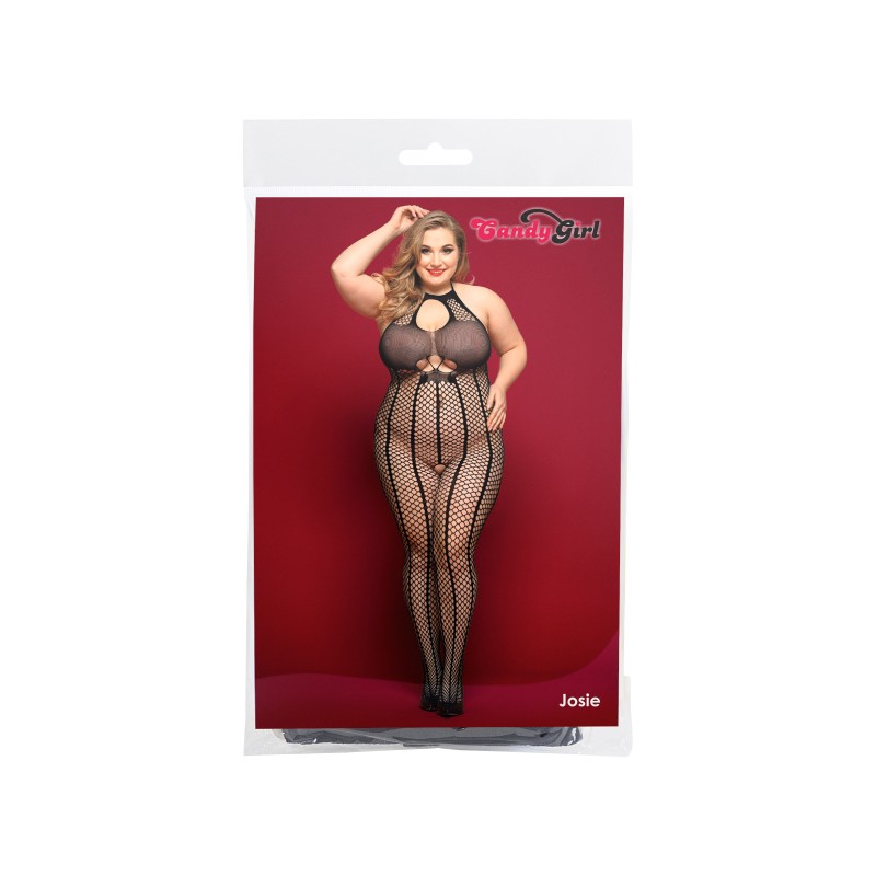 Костюм-сетка Candy Girl Josie, черный, 2XL