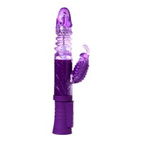 Вибратор с клиторальным стимулятором TOYFA A-Toys High-Tech fantasy, TPR, фиолетовый, 23 см