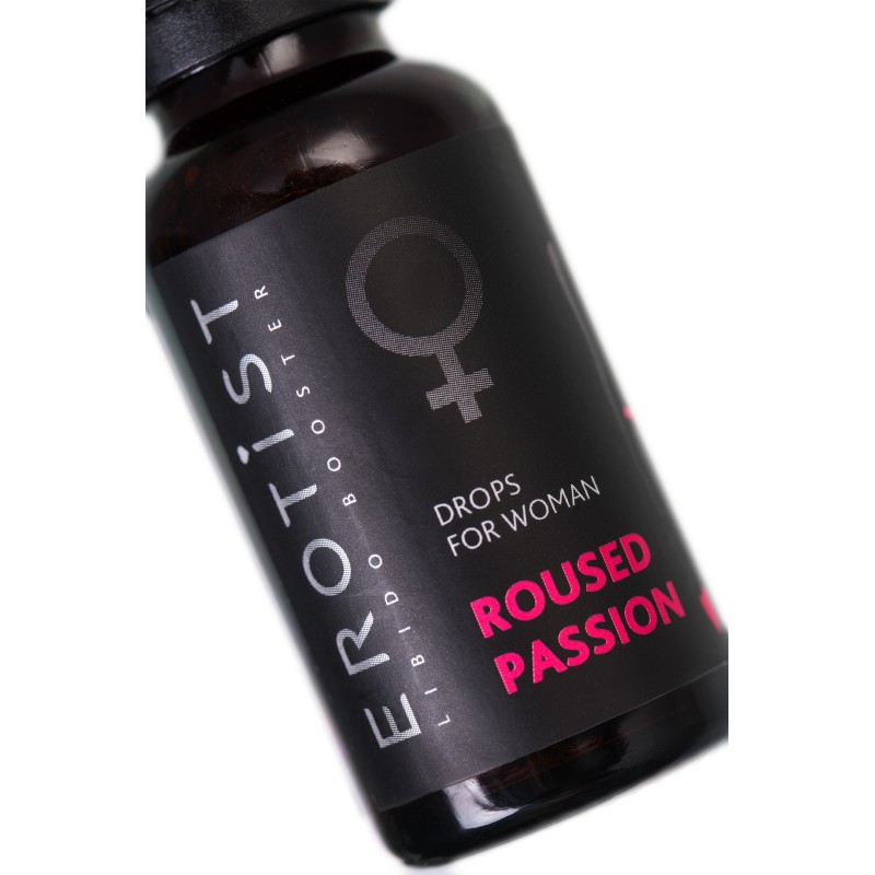 Возбуждающие капли Erotist ROUSED PASSION, для женщин, 20мл