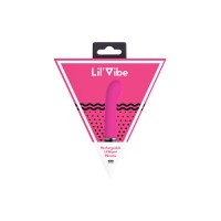 Вибратор Lil'Vibe, силикон, розовый, 13 см