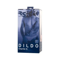 Фаллоимитатор RS Silicone Charlie H с уникальным материалом, телесный, 18 см