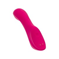 Вакуумный стимулятор клитора с вибрацией Satisfyer Curvy Trinity 3, красный, 17,7 см
