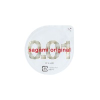 Презервативы Sagami, original 0.01, полиуретан, 17 см, 5,5 см, 5 шт.
