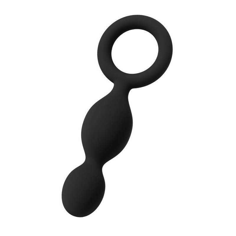 Набор анальных плагов Satisfyer Booty Call black 3 шт, силикон, чёрный, 13,5 см