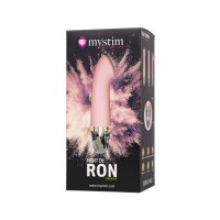 Вибратор Mystim Right on Ron силикон, розовый, 16,5 см