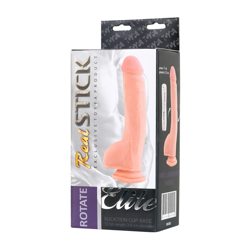 Ротатор RealStick Elite Ulric, TPR, телесный, 17 см
