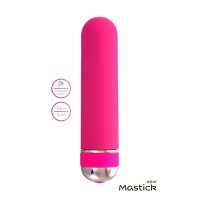 Нереалистичный вибратор A-Toys by TOYFA Mastick mini, ABS пластик, розовый, 13 см