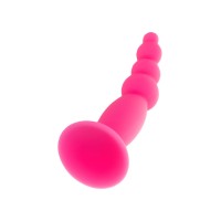 Анальная втулка A-Toys by TOYFA Hild, силикон, розовый, 11 см