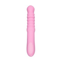 Вибратор JOS Lixy, с функцией Up&Down, силикон, розовый, 23 см