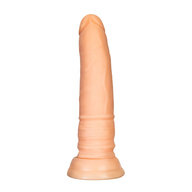 Реалистичный фаллоимитатор A-Toys by TOYFA Krip, TPE, телесный, 18 см