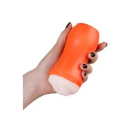 Мастурбатор A-Toys by TOYFA Nilla, рот, TPE, оранжевый, 14 см