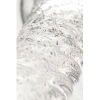 Нереалистичный фаллоимитатор Sexus Glass, стекло, прозрачный, 16,5 см