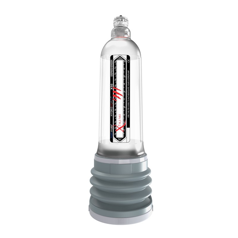 Гидропомпа Bathmate Hydromax Xtreme X50, прозрачная, 36,5 см