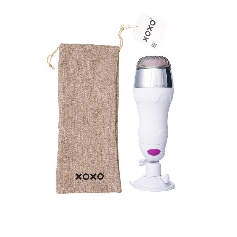 Мешочек XOXO, текстиль, коричневый, 34*14,5 см