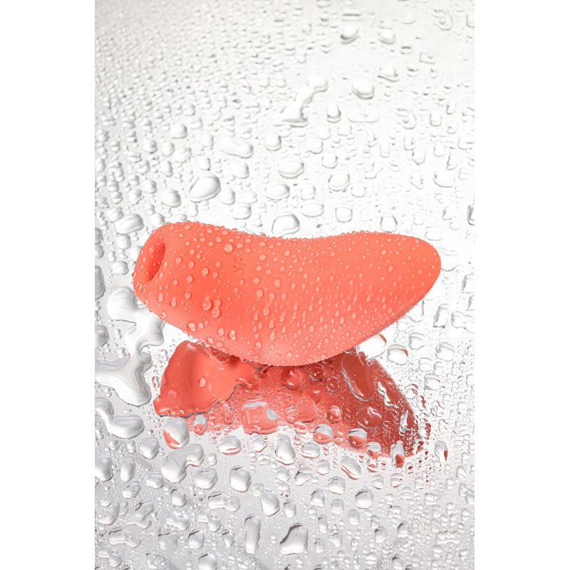 Вакуум-волновой стимулятор клитора Satisfyer Magnetic Deep Pulse, силикон, абрикосовый, 11,6 см