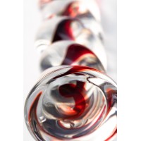 Нереалистичный фаллоимитатор Sexus Glass, стекло, прозрачный, 18 см