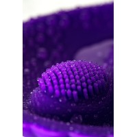 Вибратор TOYFA A-Toys с клиторальным стимулятором, силикон, фиолетовый, 12 см