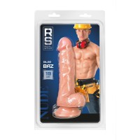 Реалистичный фаллоимитатор RealStick Nude Baz, PVC, телесный, 19 см