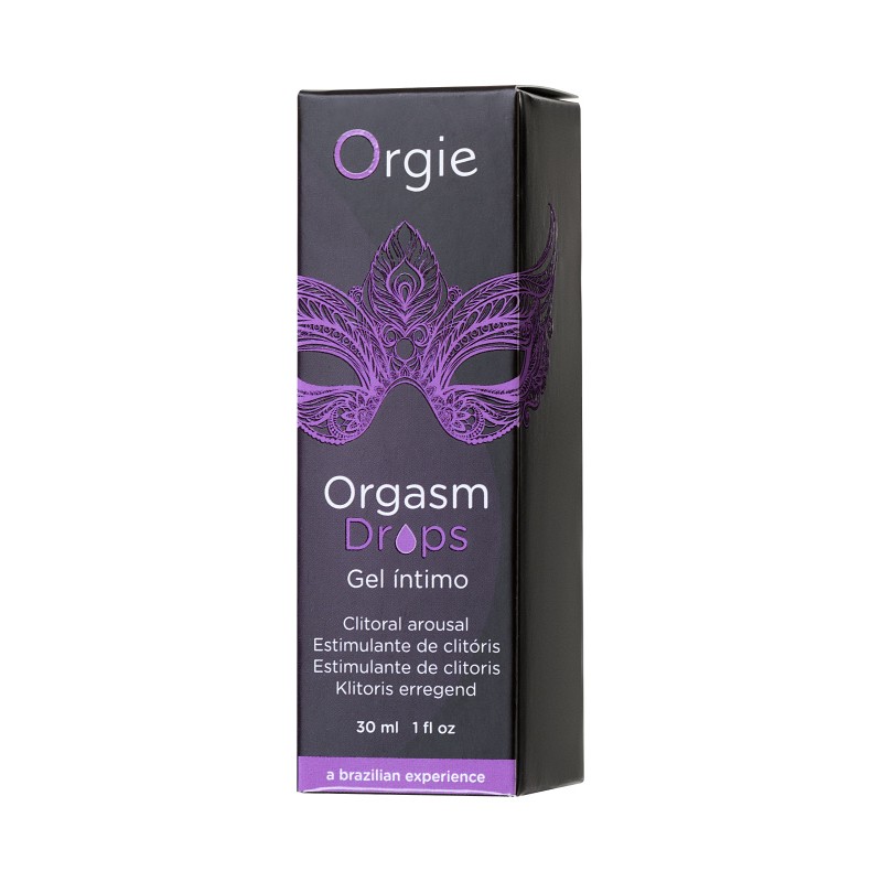 Интимный гель для клитора ORGIE Orgasm Drops с разогревающим эффектом, 30 мл