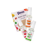 Набор гелей-смазок Yovee для любви (721002+721006+721014), вкусовые (малина+мята+карамель), 3х50 мл