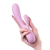 Нереалистичный вибратор Satisfyer Mono Flex Connect App, силикон, розовый, 20,4 см.