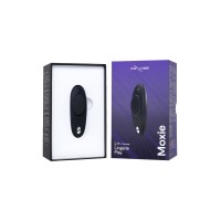 Клиторальный стимулятор WE-VIBE Moxie силикон, черный, 9,2 см