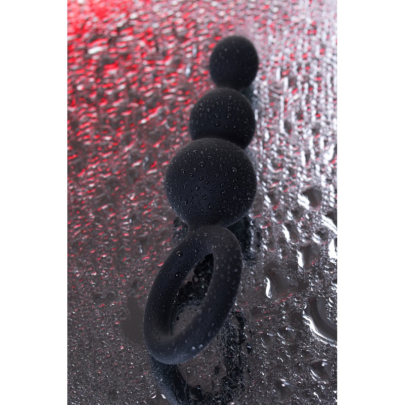 Набор анальных плагов Satisfyer Booty Call black 3 шт, силикон, чёрный, 13,5 см