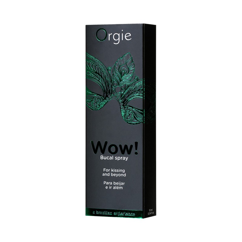 Оральный спрей с охлаждающим эффектом Orgie WOW! Blowjob Spray, мятный, 10 мл