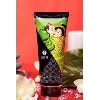 Массажный крем для тела Shunga «Груша и зеленый чай» (Pear&Exotic Green Tea), съедобный, 200мл