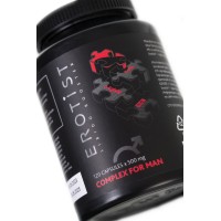 Капсулы Erotist COMPLEX FOR MAN, для улучшения эректильной функции, 120капсул
