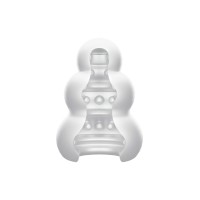 Мастурбатор нереалистичный MensMax Pucchi Combo, TPE, белый, 6,5 см