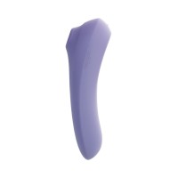 Вакуум-волновой стимулятор клитора Satisfyer Dual Pleasure Connect App, силикон, сиреневый, 17,9 см