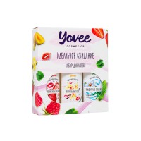 Набор гелей-смазок Yovee для любви (721004+721012+721054), вкус (клубн+ваниль) + увл (алоэ), 3х50 мл
